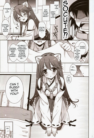 Hardcore Series —  I’m Charging Into A Night Battle With Haruna!! [C85 Shigunyan Kantai Collection English NSS]