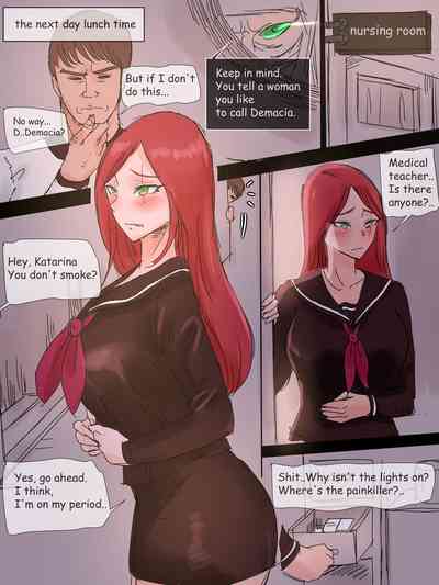 Hardcore Series — Katarina and Garen rough fuck in the barracks, intense creampie finish [Laliberte]