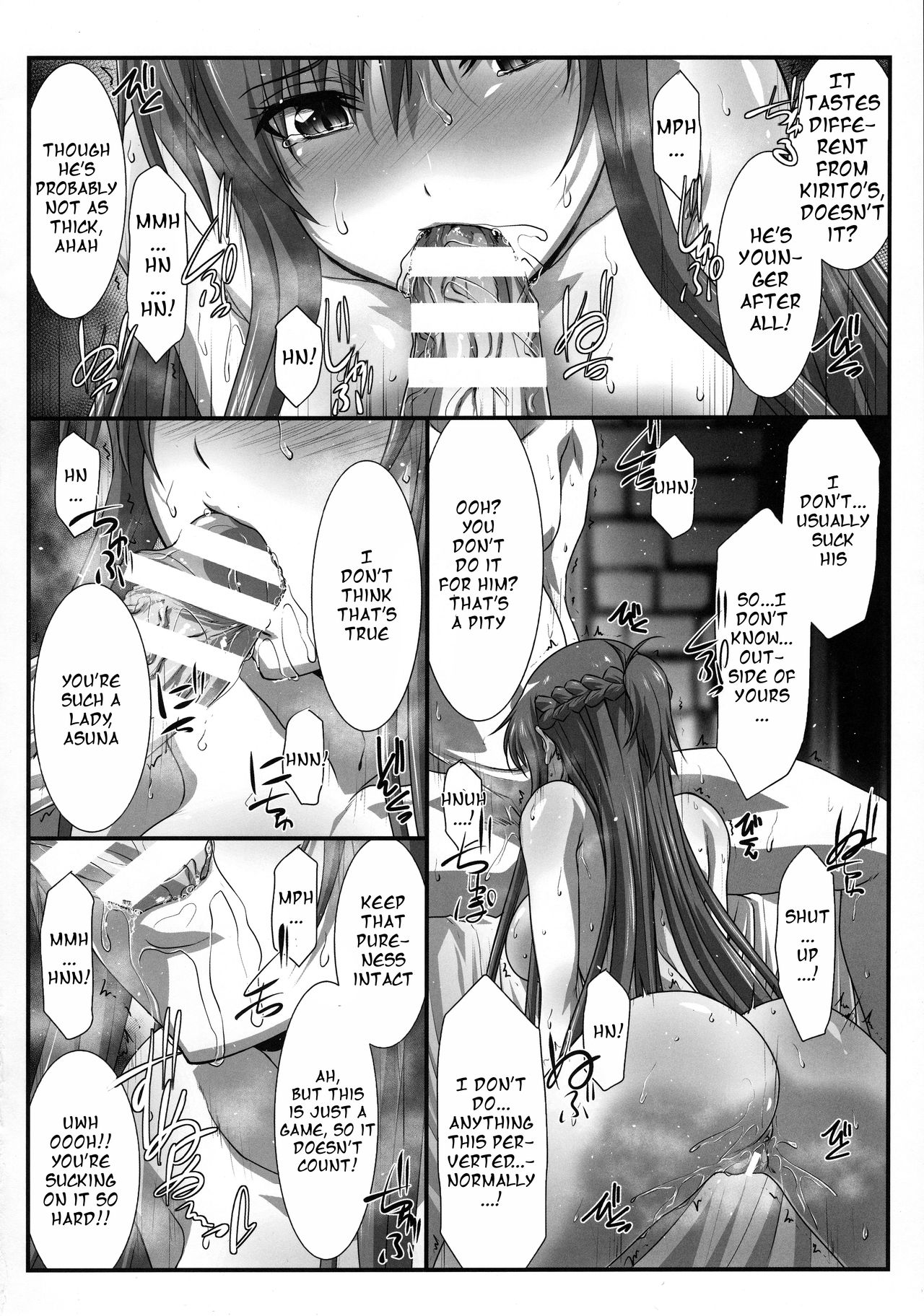Hardcore Series — Sword Art Online Hentai Doujin: Explicit Anal & Creampie Gangbang [C97 STUDIO TRIUMPH Mutou Keiji Astral Bout Ver. 42 English Doujins.com]