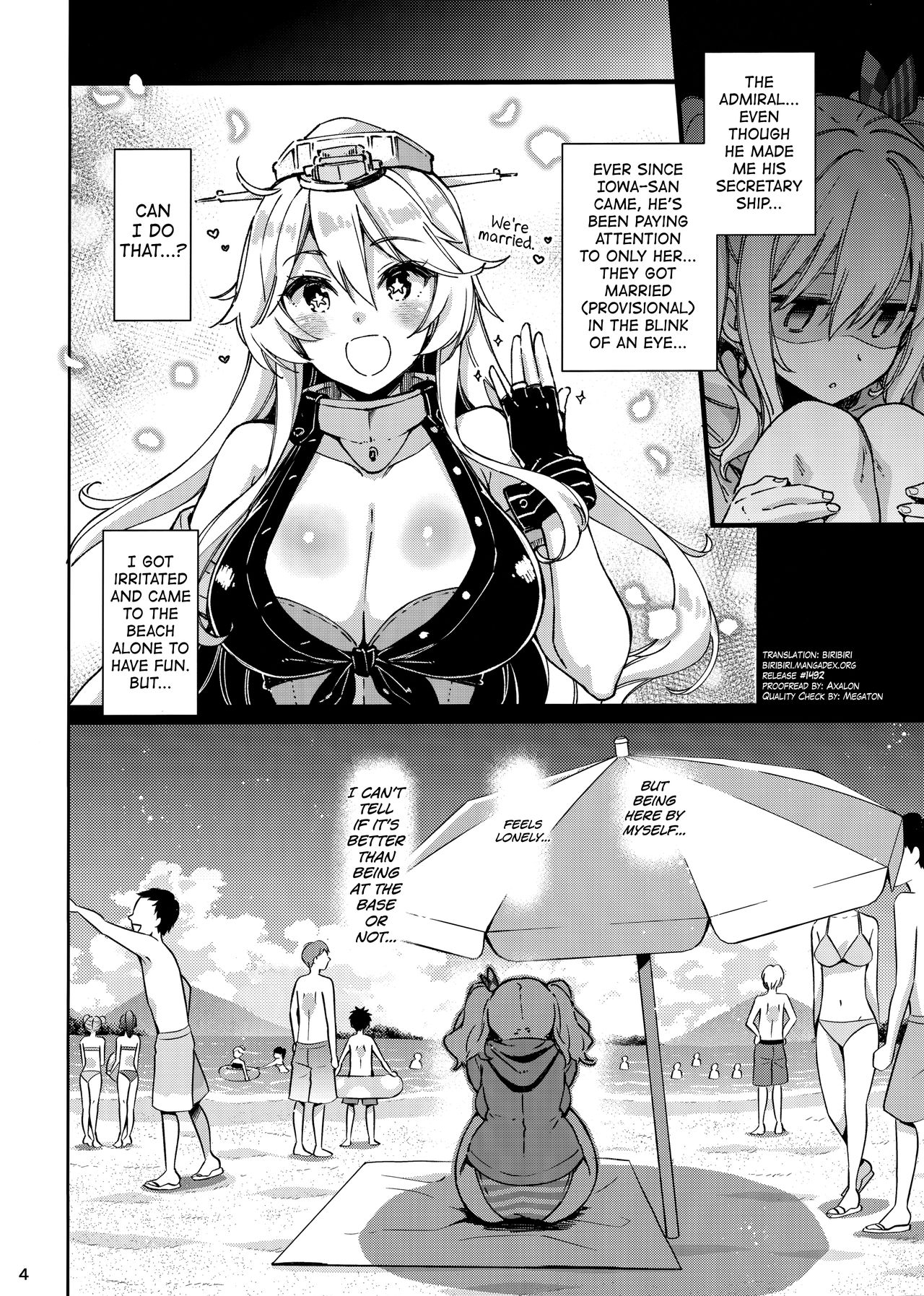 Heartbroken Vacation Series — Heartbroken Kashima Gets Fucked Hard All Summer Long [Kantai Collection]