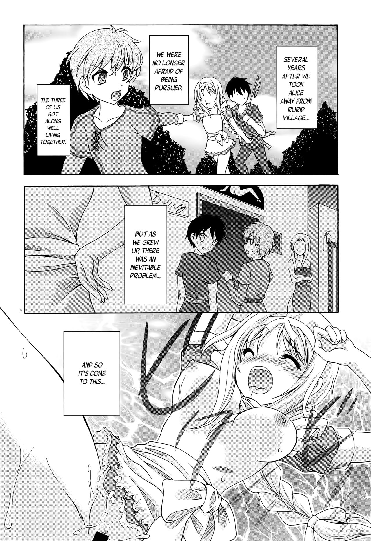 Hentai Series — Alice in Wonderland Fucks Her Way Through Another World [Sword Art Online]