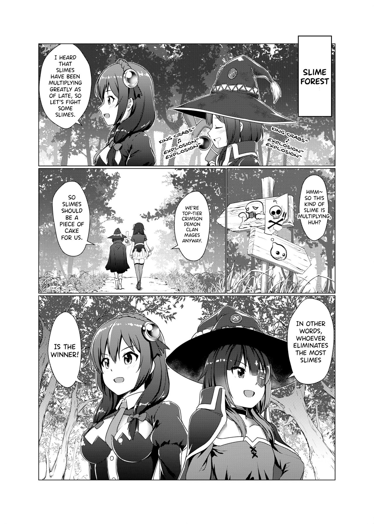 Hentai Series — Aqua and Megumin’s Rough Creampie Threesome [Torinosu (Jakelian)] TRNS-04-KonoSuba (Kono Subarashii Sekai ni Syukufuku o!) [English] {Hennojin} [Digital]