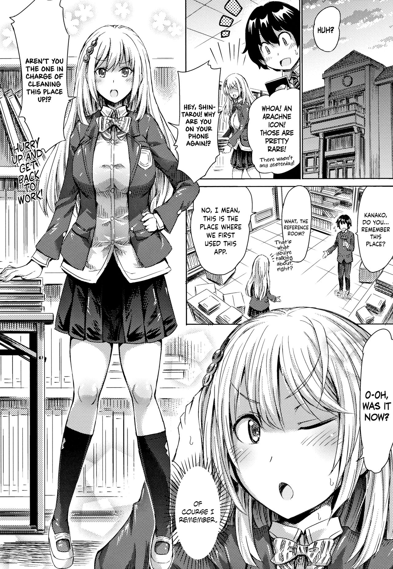 Hentai Series — Arachne Monster Girl Transformation Fucks Childhood Friend While Spinning Web | [Horitomo]