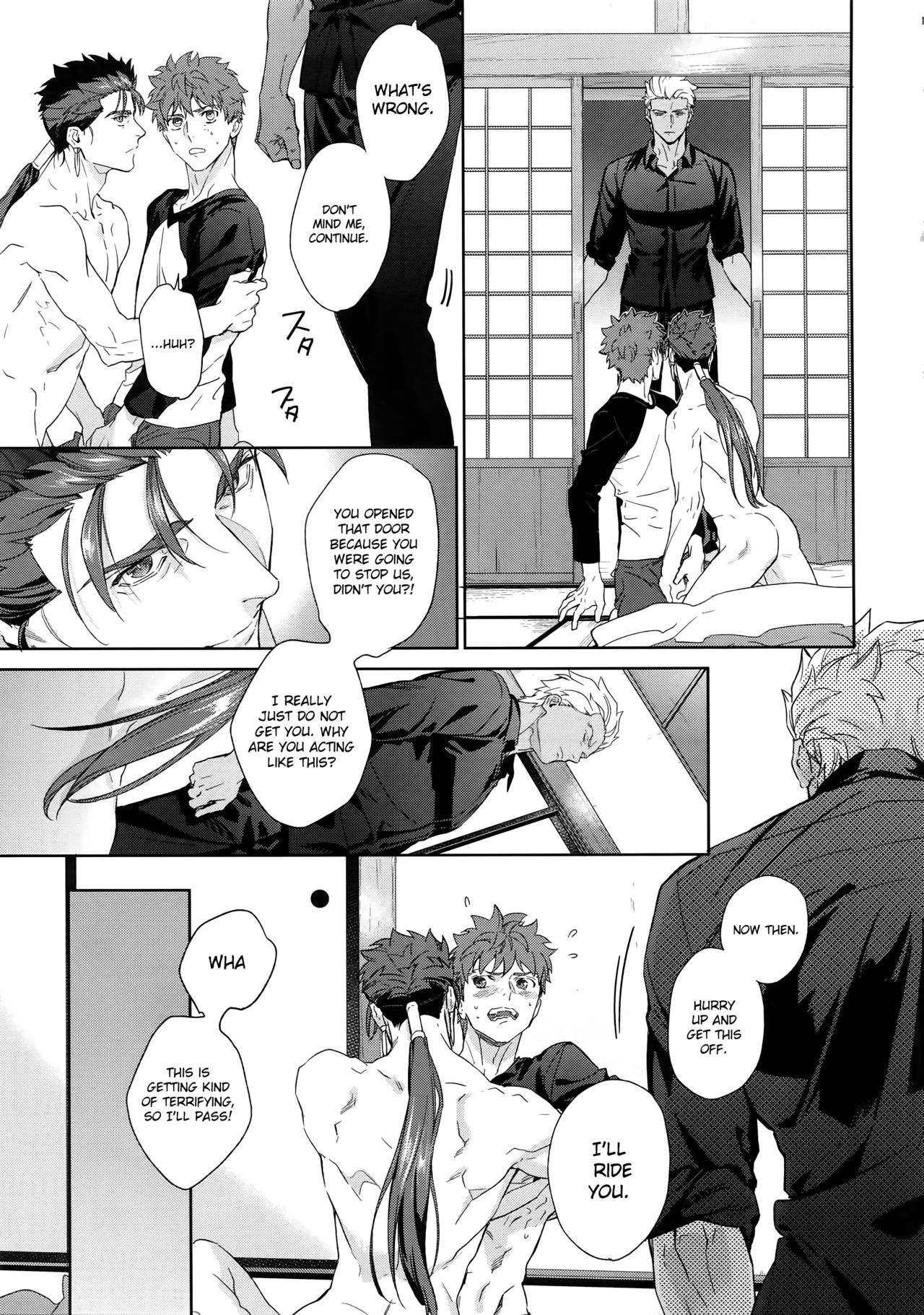 Hentai Series — Melange: Fate/stay night Hardcore Fuck Fest [Dai 23-ji ROOT4to5] [RED (koi)]