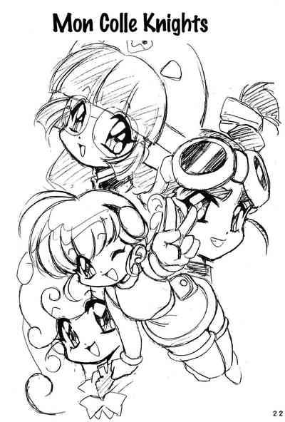 Hentai Series — Mon Colle Knights Gangbang Orgy Fuckfest