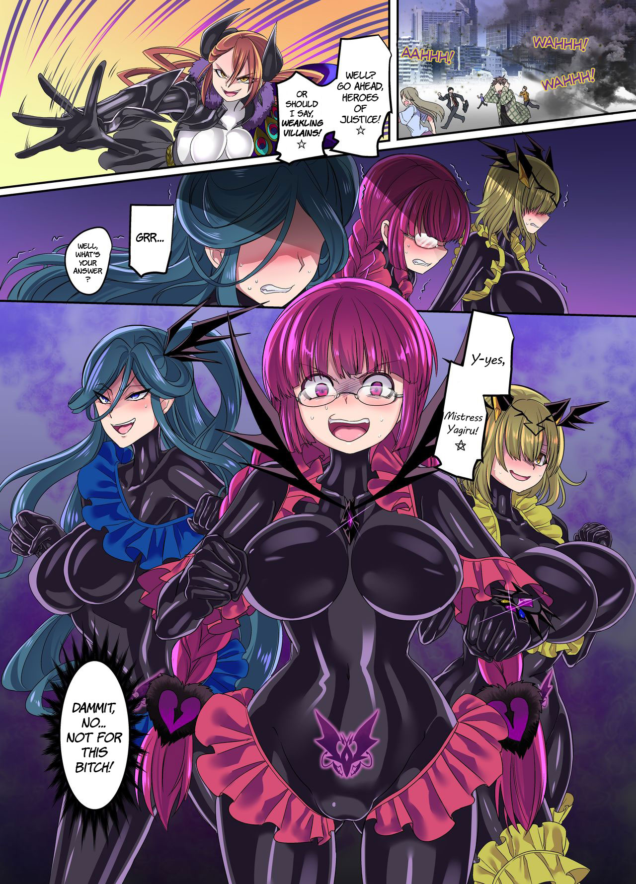 Hero Villain Series — Strongest Justice Hero Fucks Weakest Mirror Monster Hardcore Rough Sex