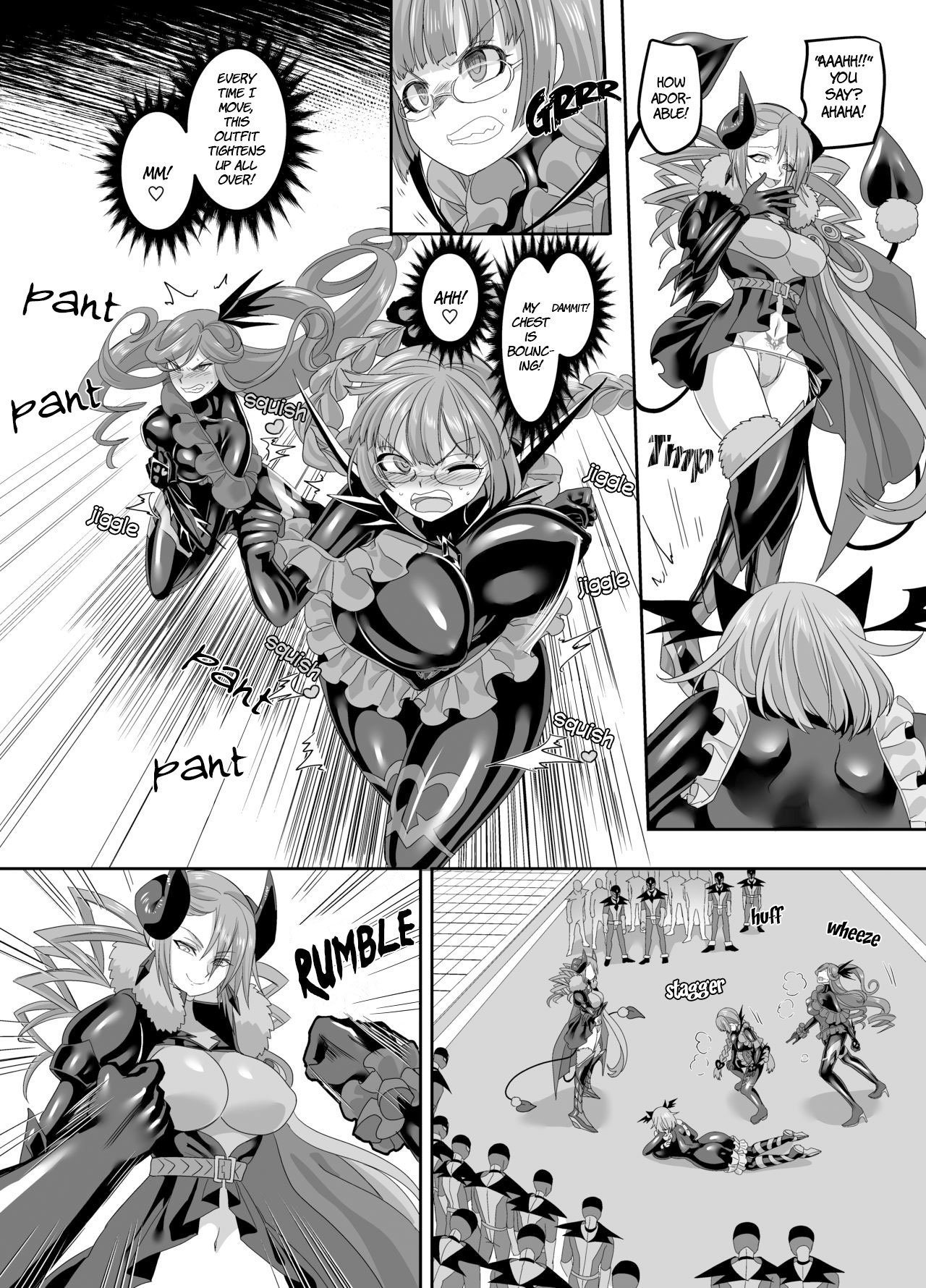 Hero Villain Series — Strongest Justice Hero Fucks Weakest Mirror Monster Hardcore Rough Sex