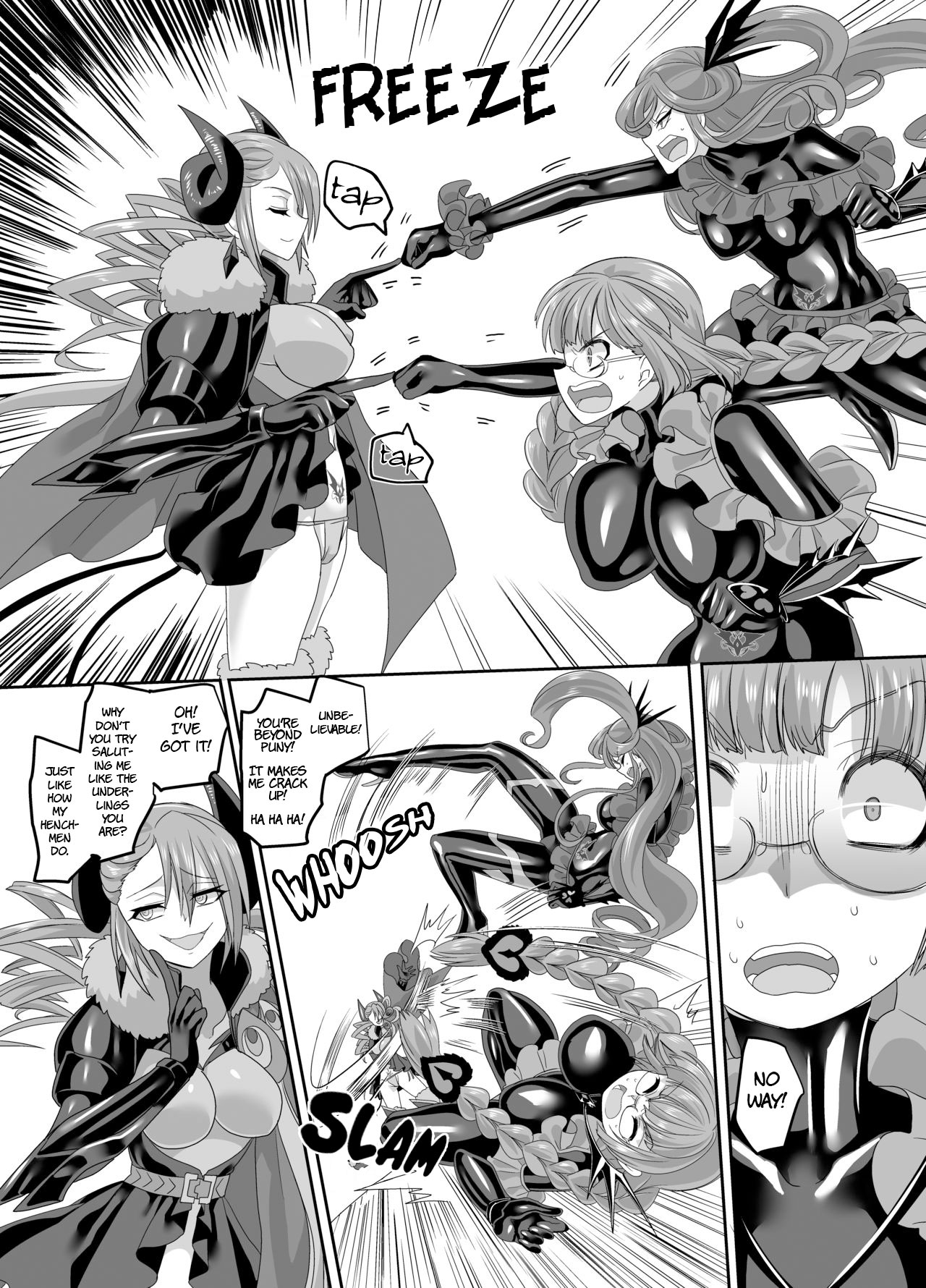 Hero Villain Series — Strongest Justice Hero Fucks Weakest Mirror Monster Hardcore Rough Sex