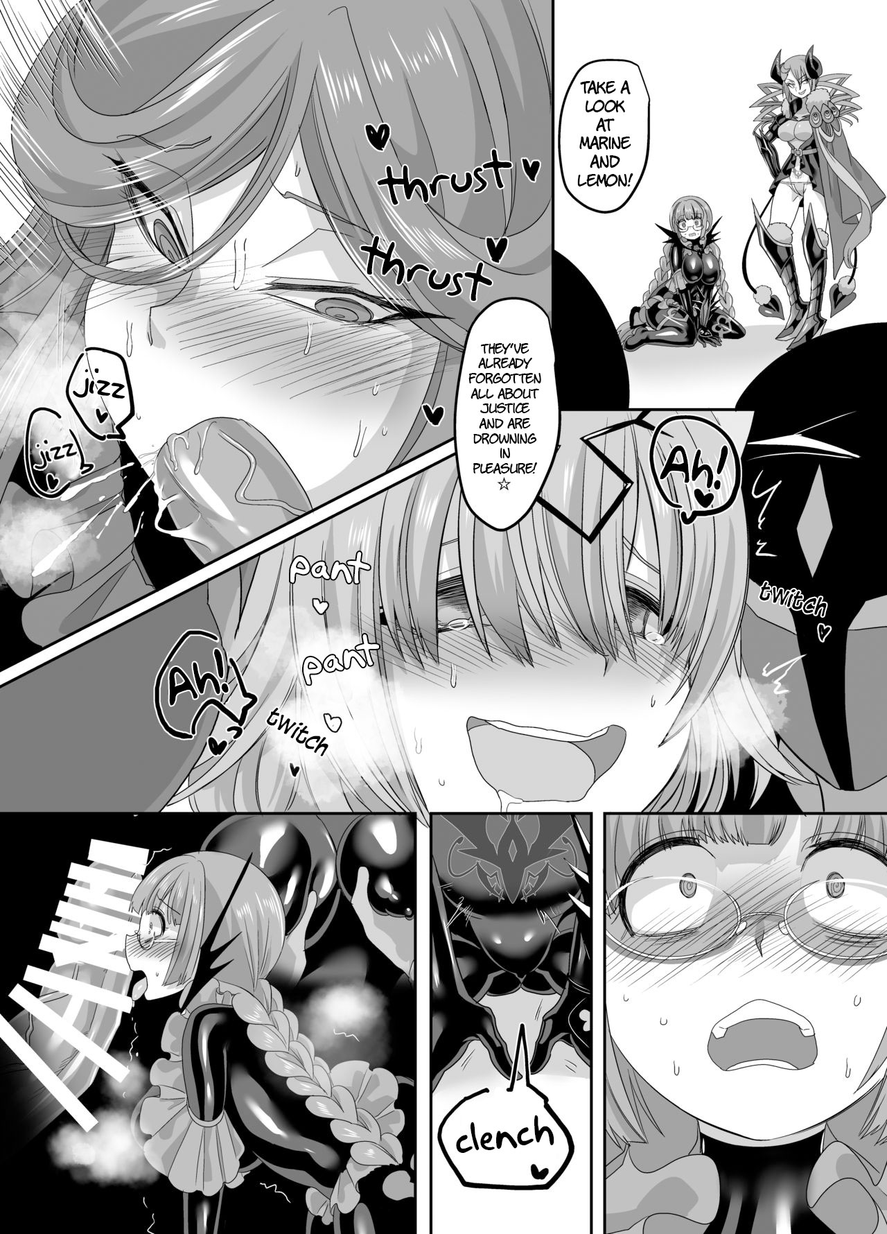 Hero Villain Series — Strongest Justice Hero Fucks Weakest Mirror Monster Hardcore Rough Sex
