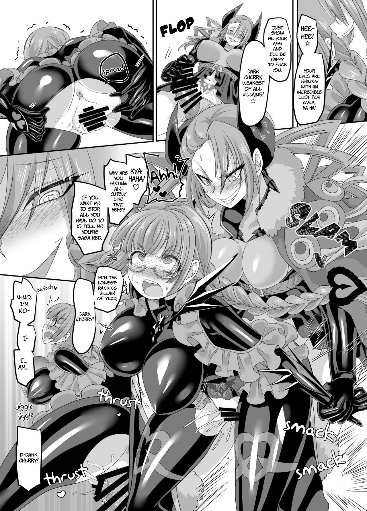 Hero Villain Series — Strongest Justice Hero Fucks Weakest Mirror Monster Hardcore Rough Sex