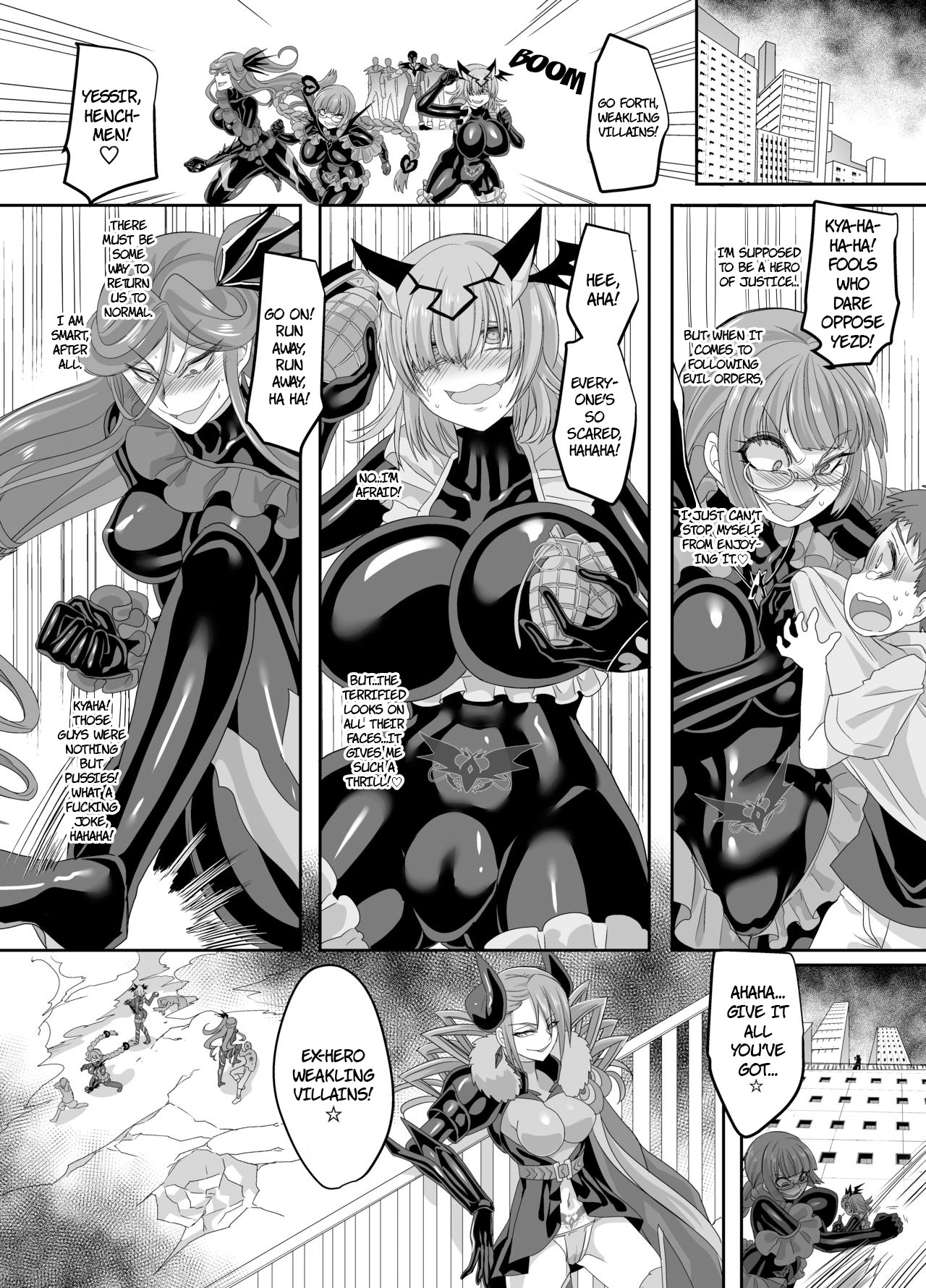 Hero Villain Series — Strongest Justice Hero Fucks Weakest Mirror Monster Hardcore Rough Sex