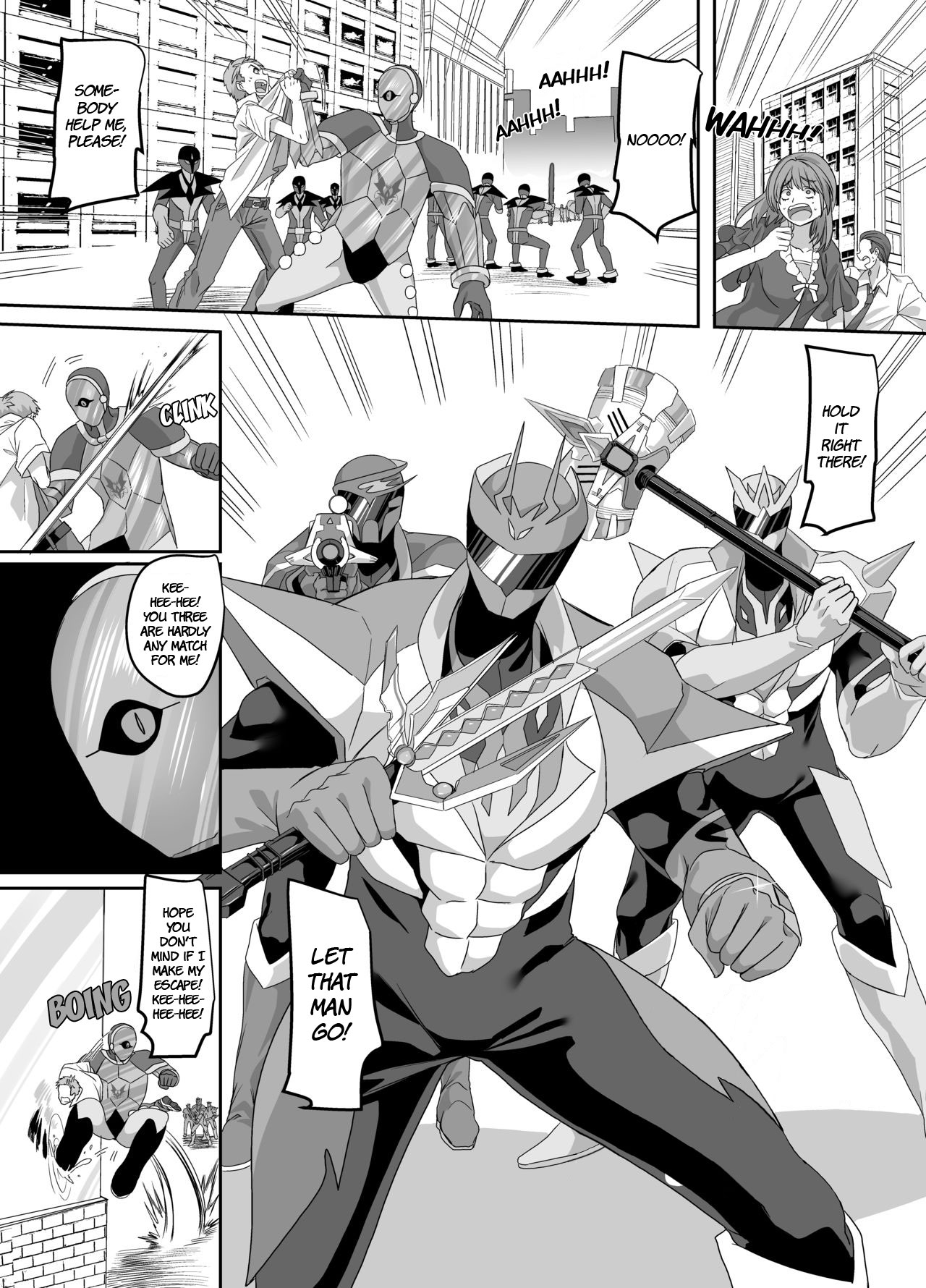 Hero Villain Series — Strongest Justice Hero Fucks Weakest Mirror Monster Hardcore Rough Sex