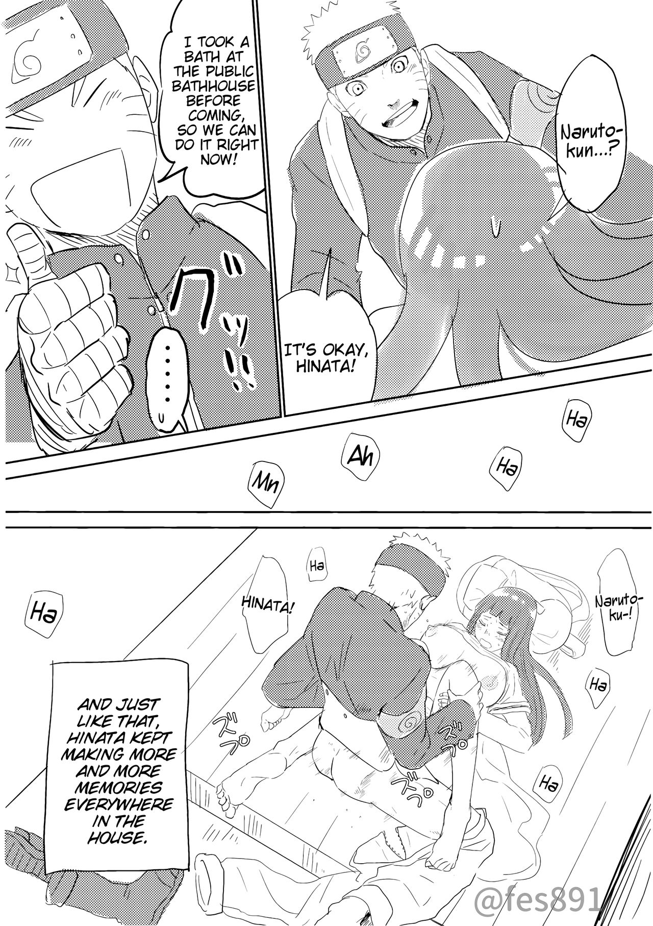 Home Invasion Series —  Naruto Fucks Every Room In The House  [Festival! (Fes)]
