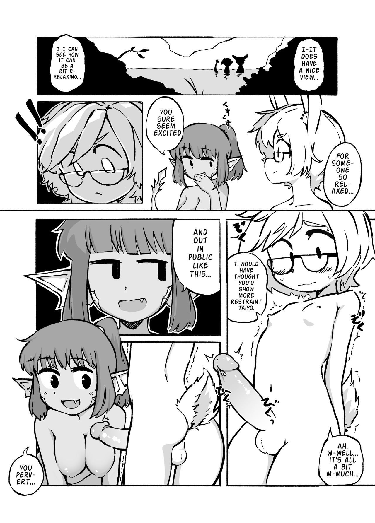Hot Springs Series — FFXIV Babes Get Fucked Hard in Steamy Onsen Gangbang [Orenjiya (Orenji)]
