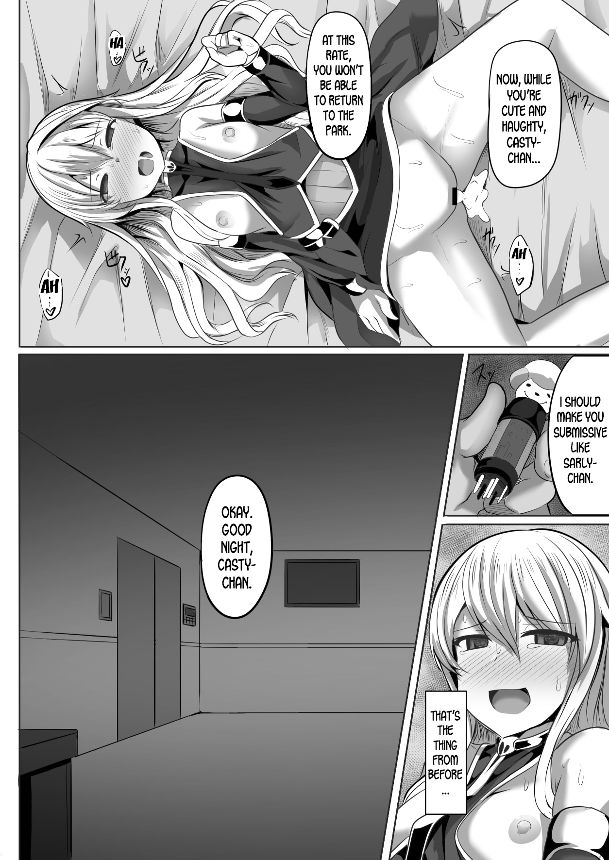 Hypno Brainwashing Series — Cass And Sarly Obey Hypnotic Commands And Get Fucked [Saboriguse Syndrome (Yasuhiro)]