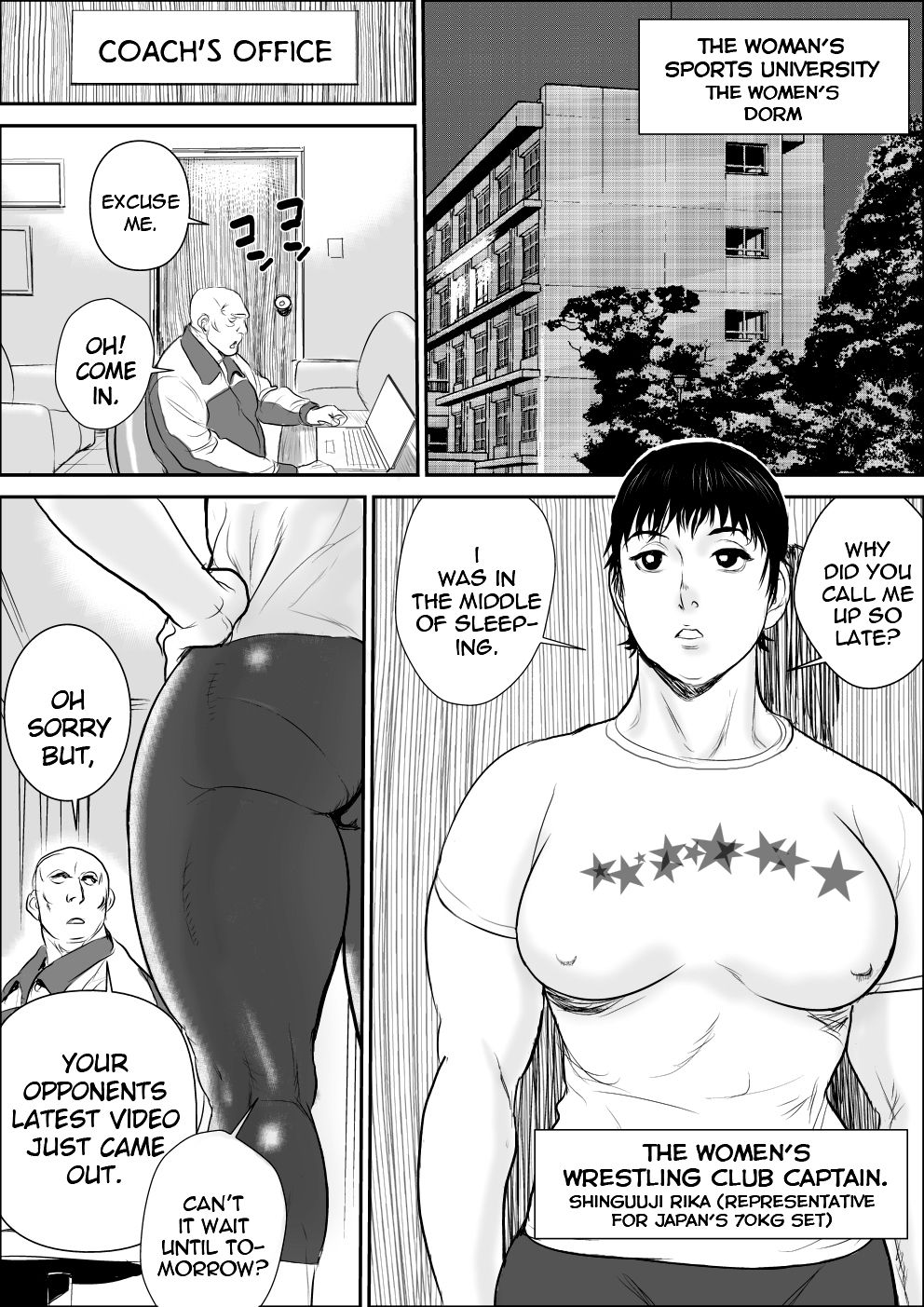 Hypnotized Series — Female Athlete Mind Broken Forced Submission Wrestling Match  [Jinsukeya (Jinsuke) Joshi Athlete Saiminkan Joshi Wrestling Hen]