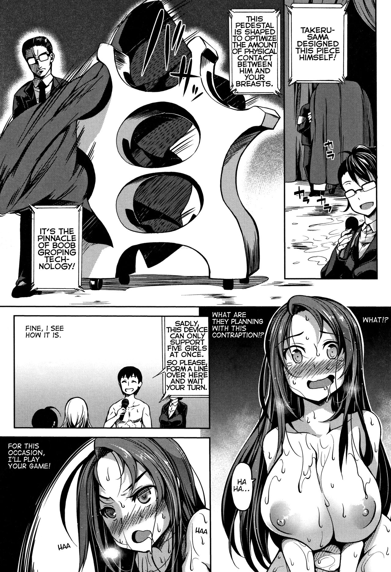 Idol Series — Busty Idol Manager Fucks His Starlets Hardcore Creampie Gangbang [Momiyama] [P@idol M@ster! Ch. 1-3]