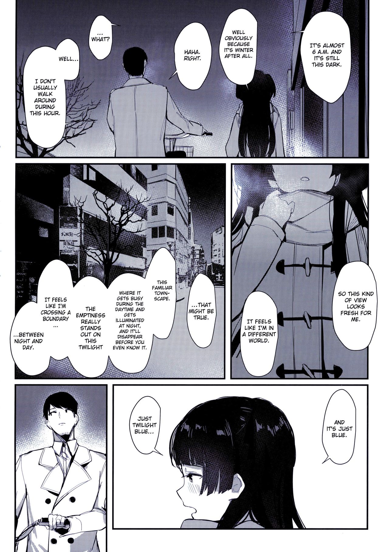 Idol Series — Darker than the Twilight Blue: Explicit Idol Fucking and Creampie [C97 virophilia Orihi Chihiro]