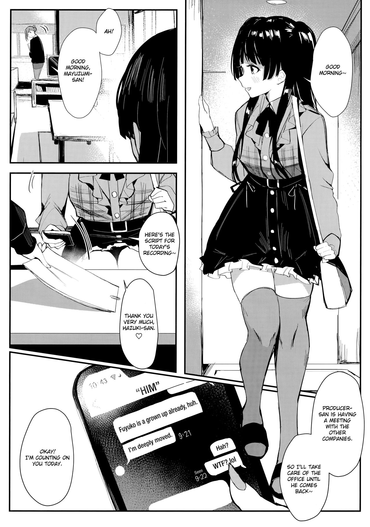 Idol Series — Darker than the Twilight Blue: Explicit Idol Fucking and Creampie [C97 virophilia Orihi Chihiro]