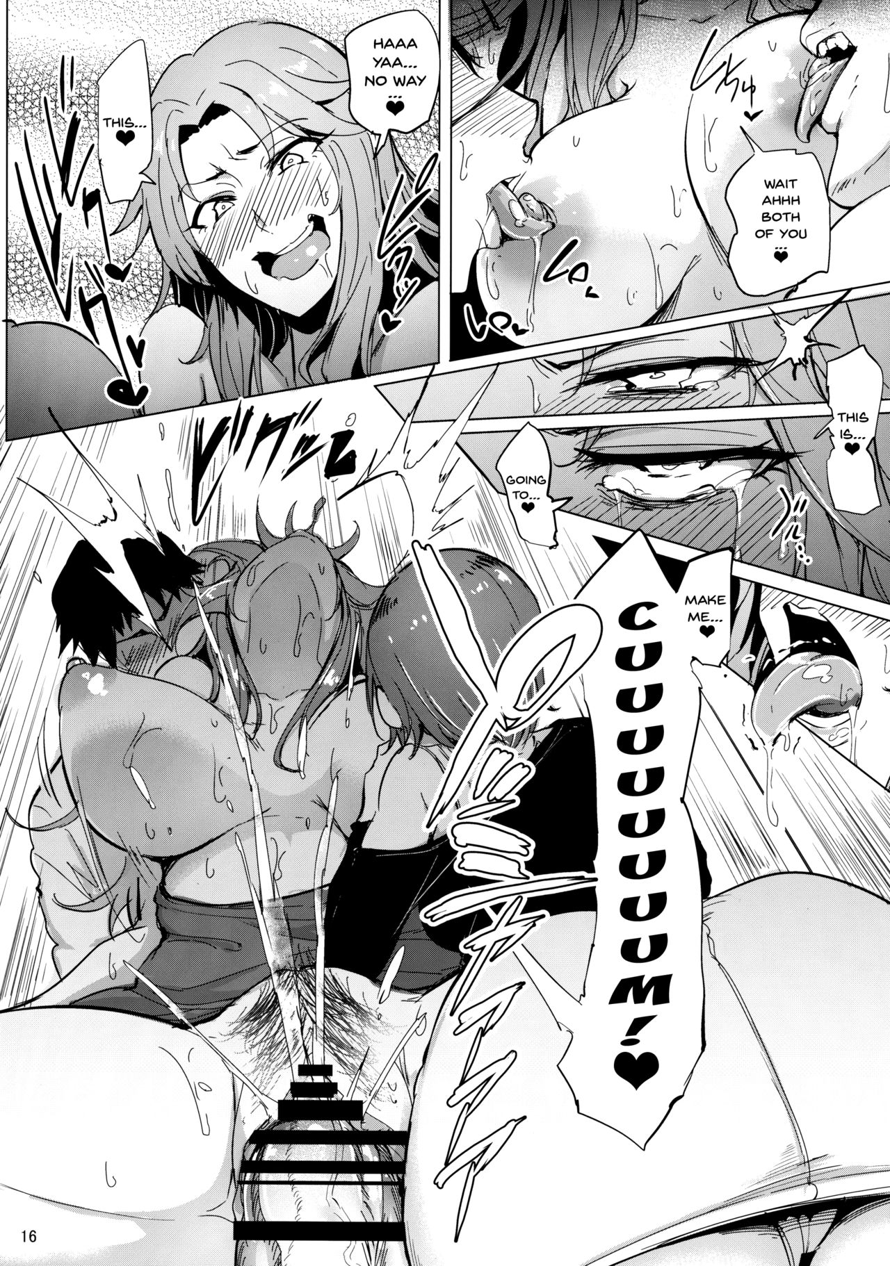 Idol Series — Double Idol Sluts Get Fucked Hard in Lewd Cosplay Threesome [COMIC1☆10 A Gokuburi Sian THE IDOLM@STER CINDERELLA GIRLS]