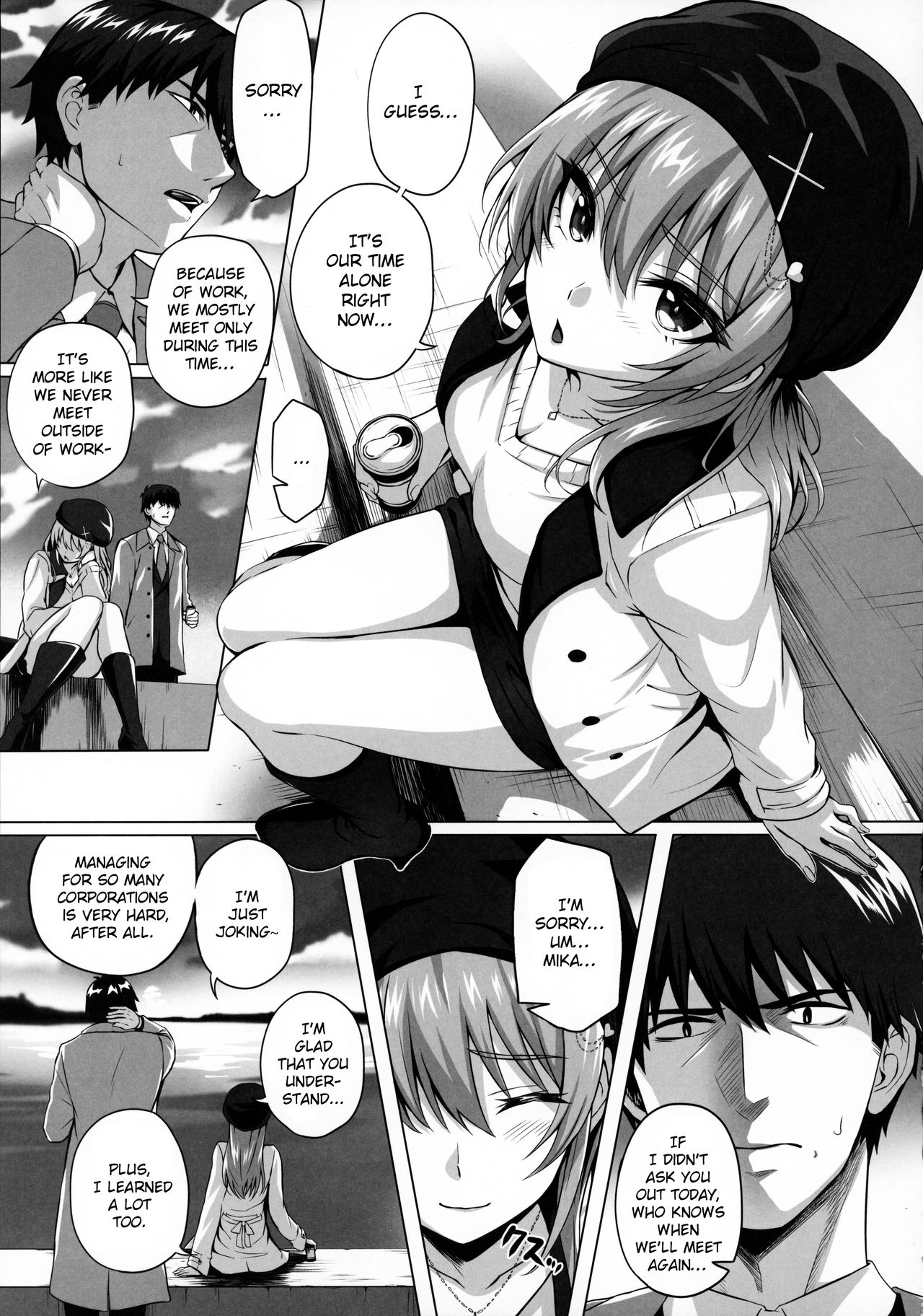 Idol Series — Mika and P Plus Fuck Hard in Explicit Doujin Sex