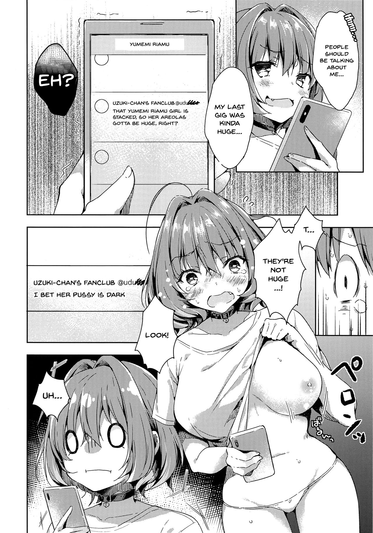 Idol Series — Riamu-chan’s Explicit Sex Proof [C96 Mirukuseiki Sukoyaka Gyuunyuu]