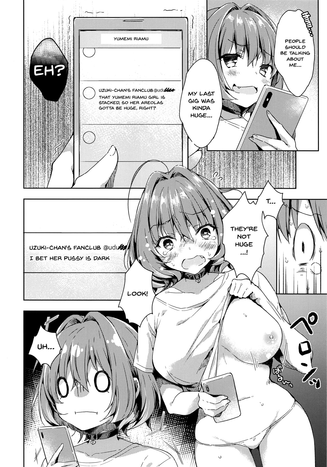 Idol Series — Riamu-chan’s Explicit Sex Proof Hardcore Fuck Session [C96 Mirukuseiki Sukoyaka Gyuunyuu]