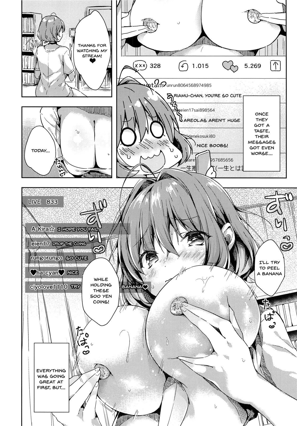 Idol Series — Riamu-chan’s Explicit Sex Proof Hardcore Fuck Session [C96 Mirukuseiki Sukoyaka Gyuunyuu]