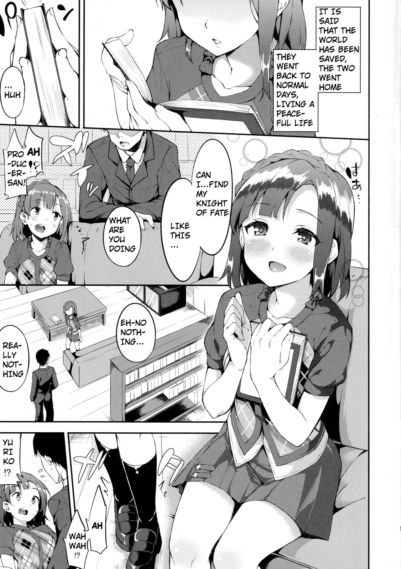 Idol Series — Two Idols’ First Time Lesbian Sex Prologue [MILLION FESTIV@L!! 2 Garimpeiro Mame Denkyuu The IDOLM@STER MILLION LIVE!]