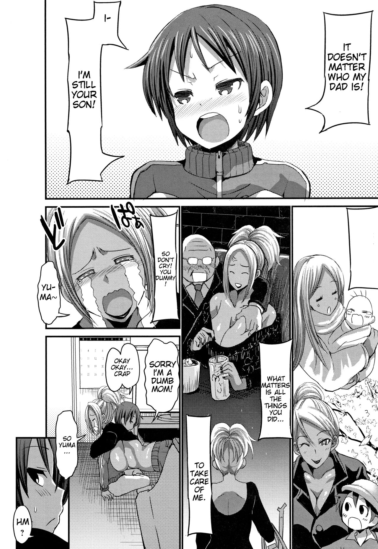 Incest Series — A Big Titted Gyaru Mom Desperately Wants to Marry Her Kind Son for Hardcore Breeding  [Bu-chan]