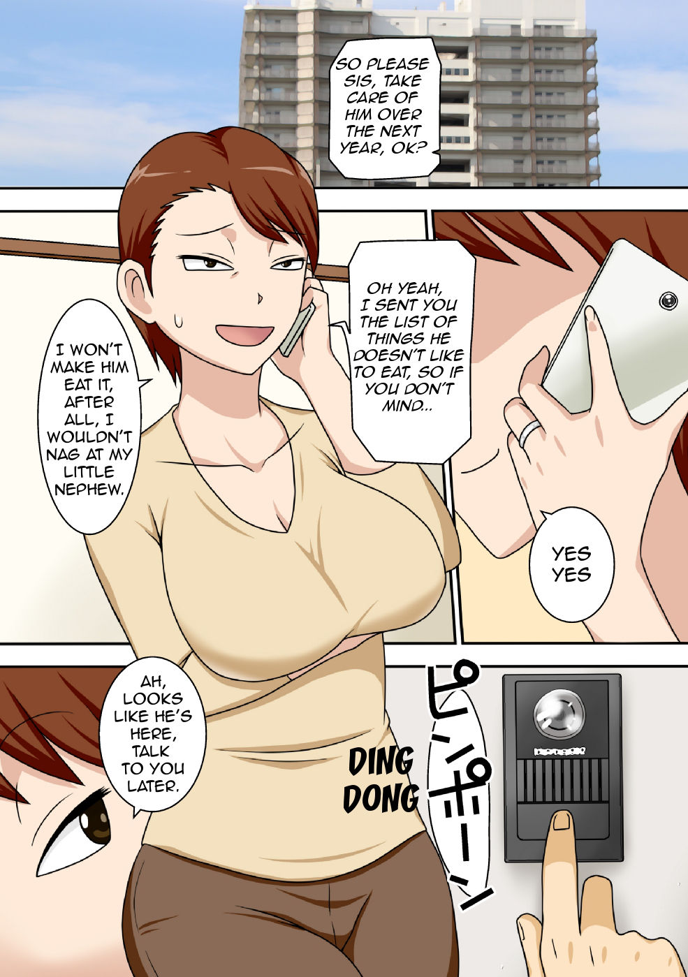 Incest Series — Antisocial Nephew Fucks His Horny Aunt Raw [Freehand Tamashii (DT Hone)]
