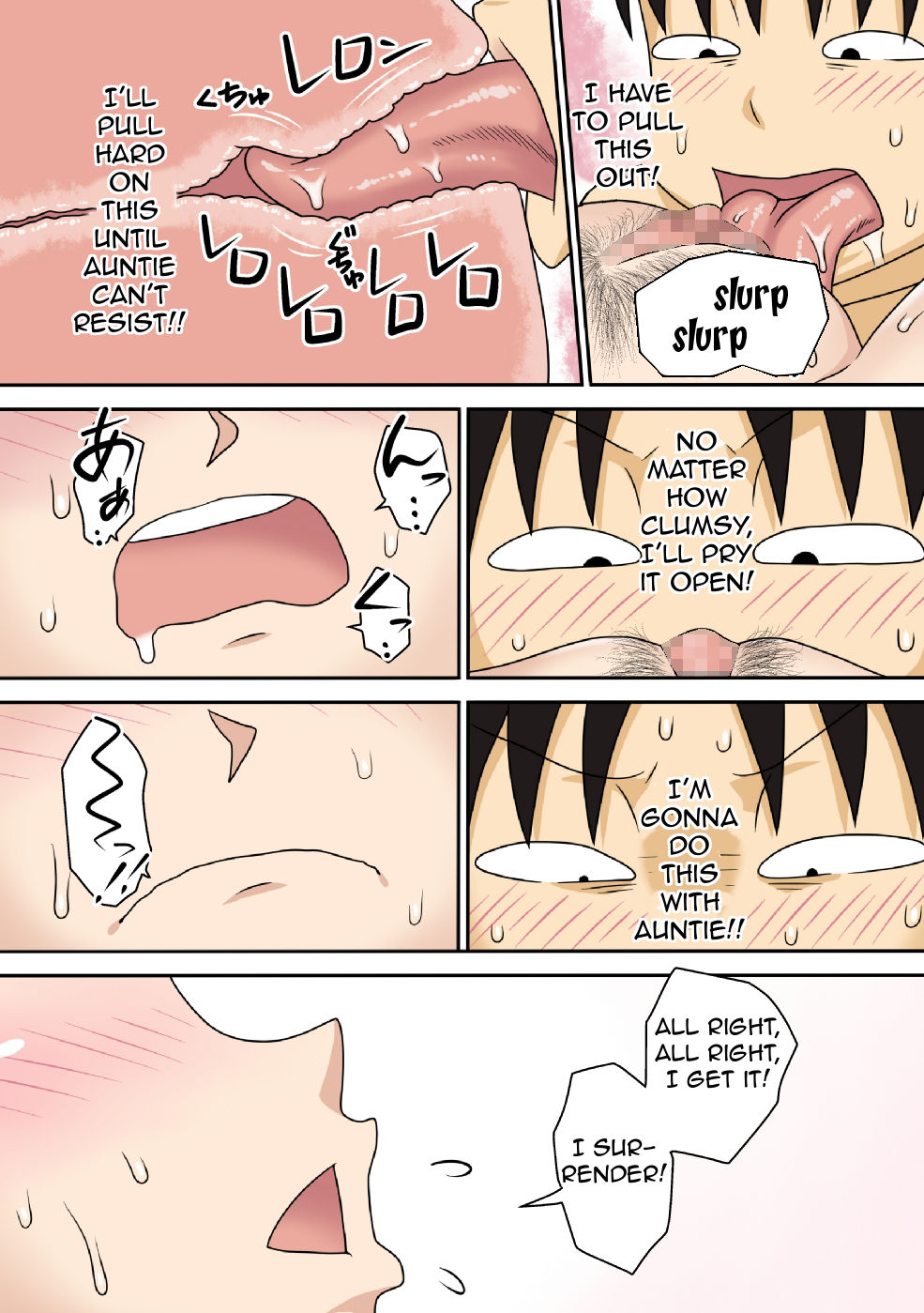 Incest Series — Antisocial Nephew Fucks His Horny Aunt Raw [Freehand Tamashii (DT Hone)]