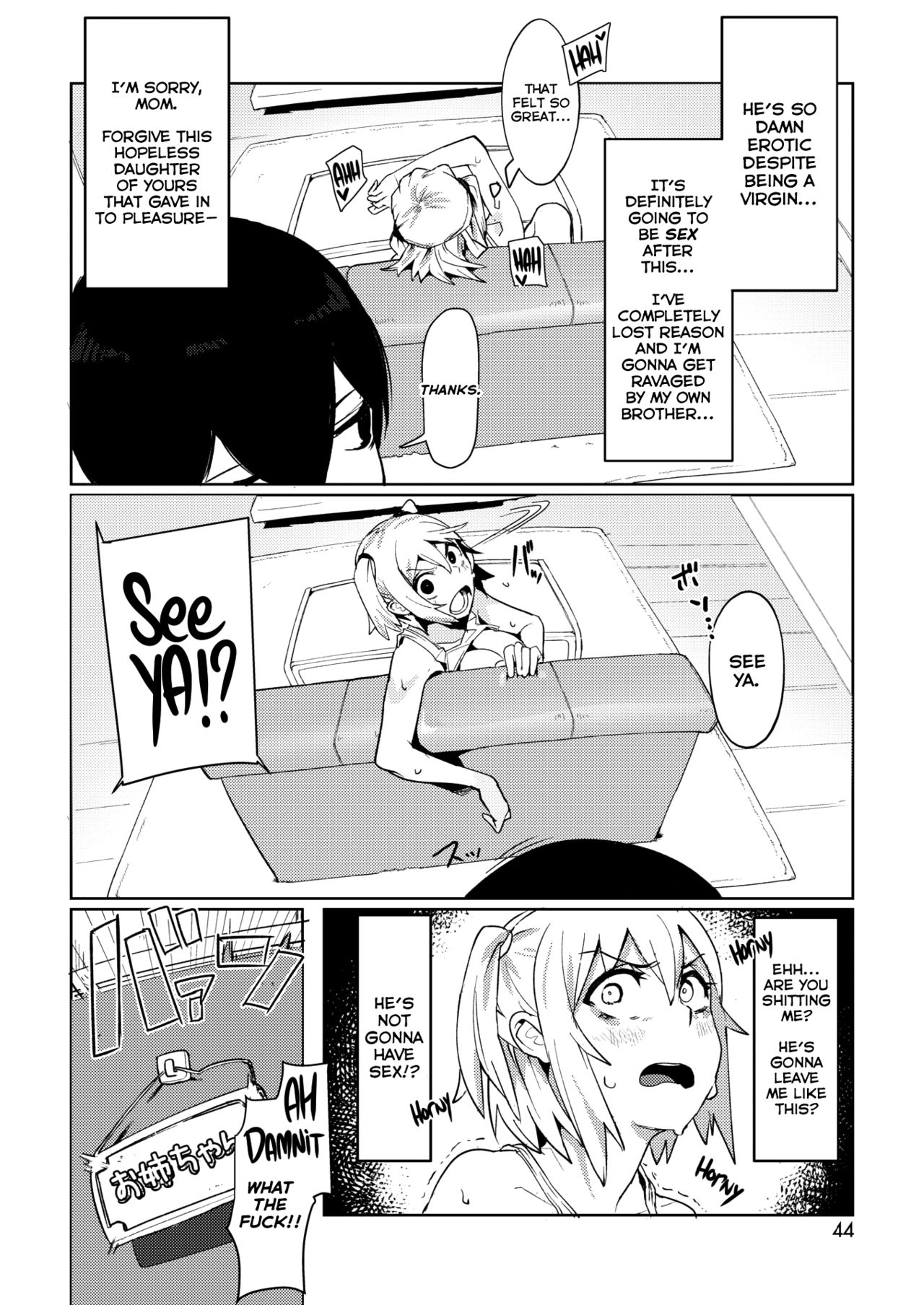 Incest Series — Big Sister Fucks Her Little Brother’s Brains Out To Teach Him A Lesson [Torigoshi CROW]