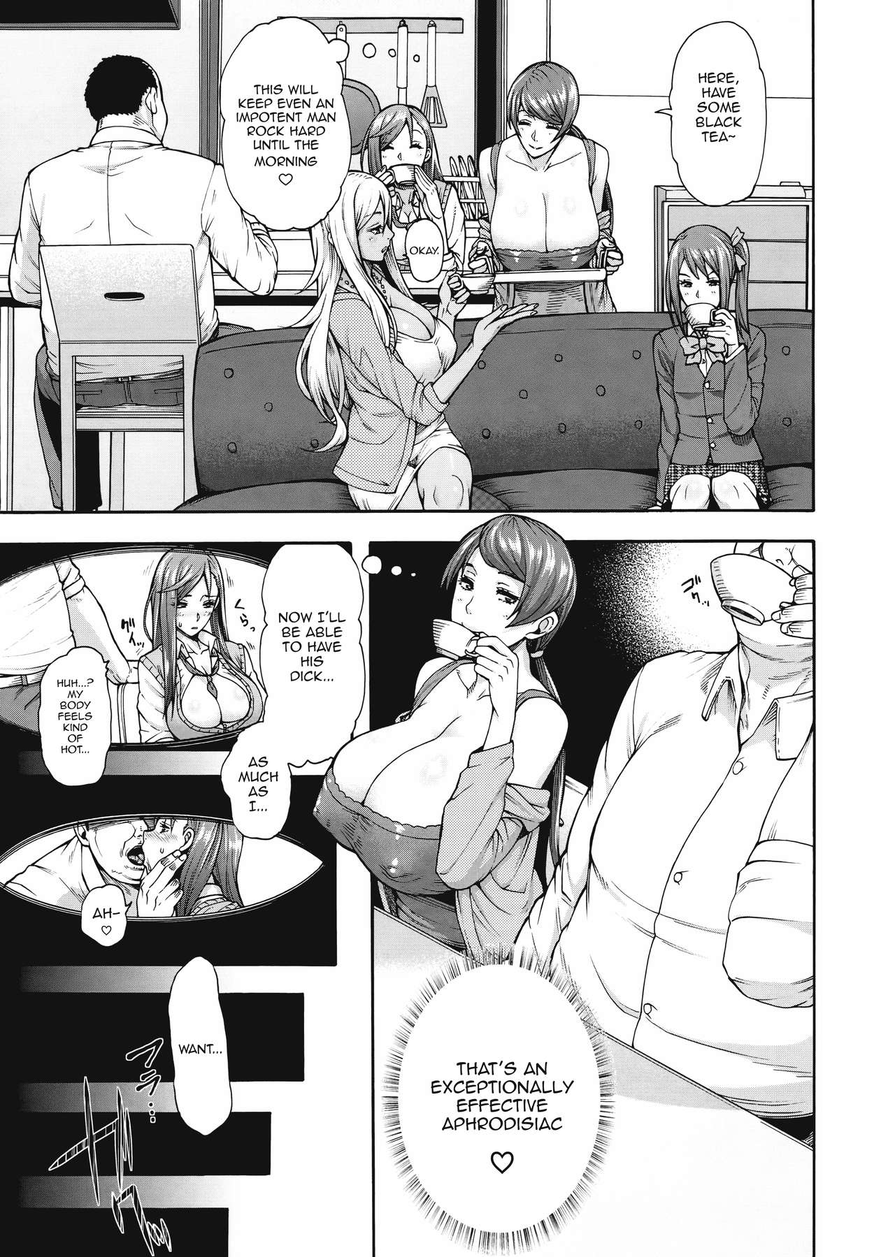 Incest Series —  Bitch Angel Mother and Daughter Chapter 2: Double the Sluts, Double the Fucking [Karasu][Miuriduma][English][Harasho Project]