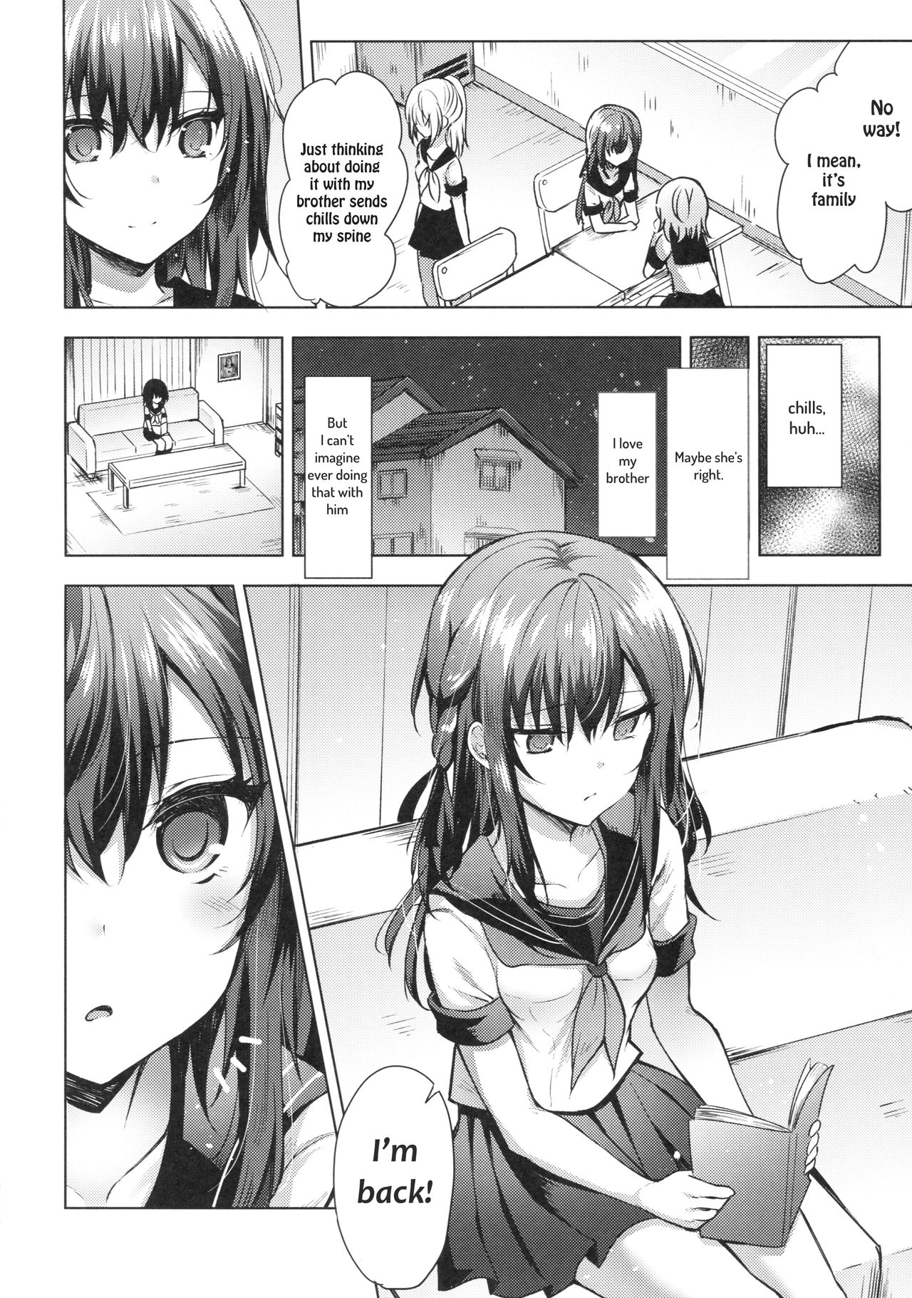 Incest Series —  Brother Fucks Sister’s Wet Pussy in Icy Fever  [Tsumetai Binetsu]