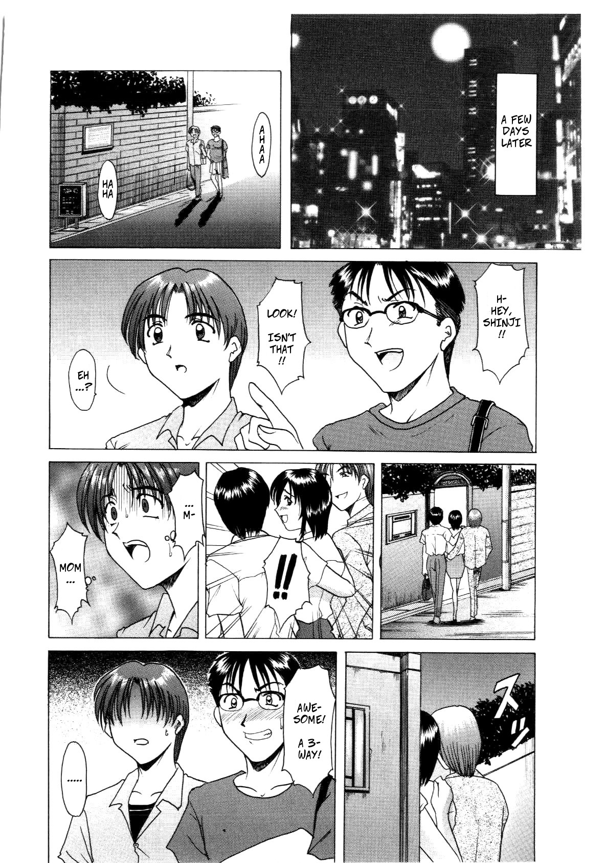 Incest Series — Family Game [Hoshino Ryuichi] [Injoku no Utage Ch.3] [Uncensored]
