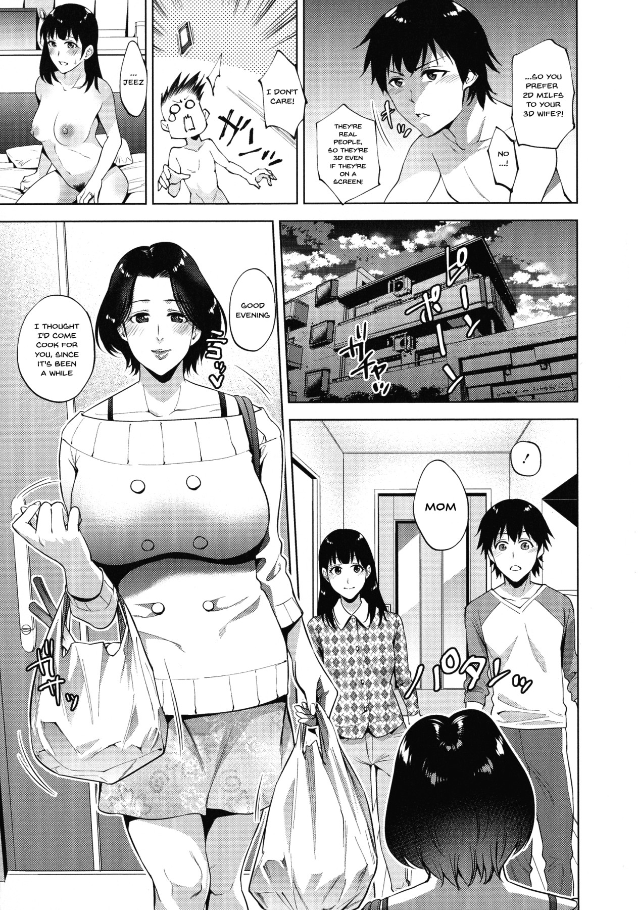 Incest Series — First Time Son Fucks His Own Mom Raw Creampie Collection [Natsu no Oyatsu]