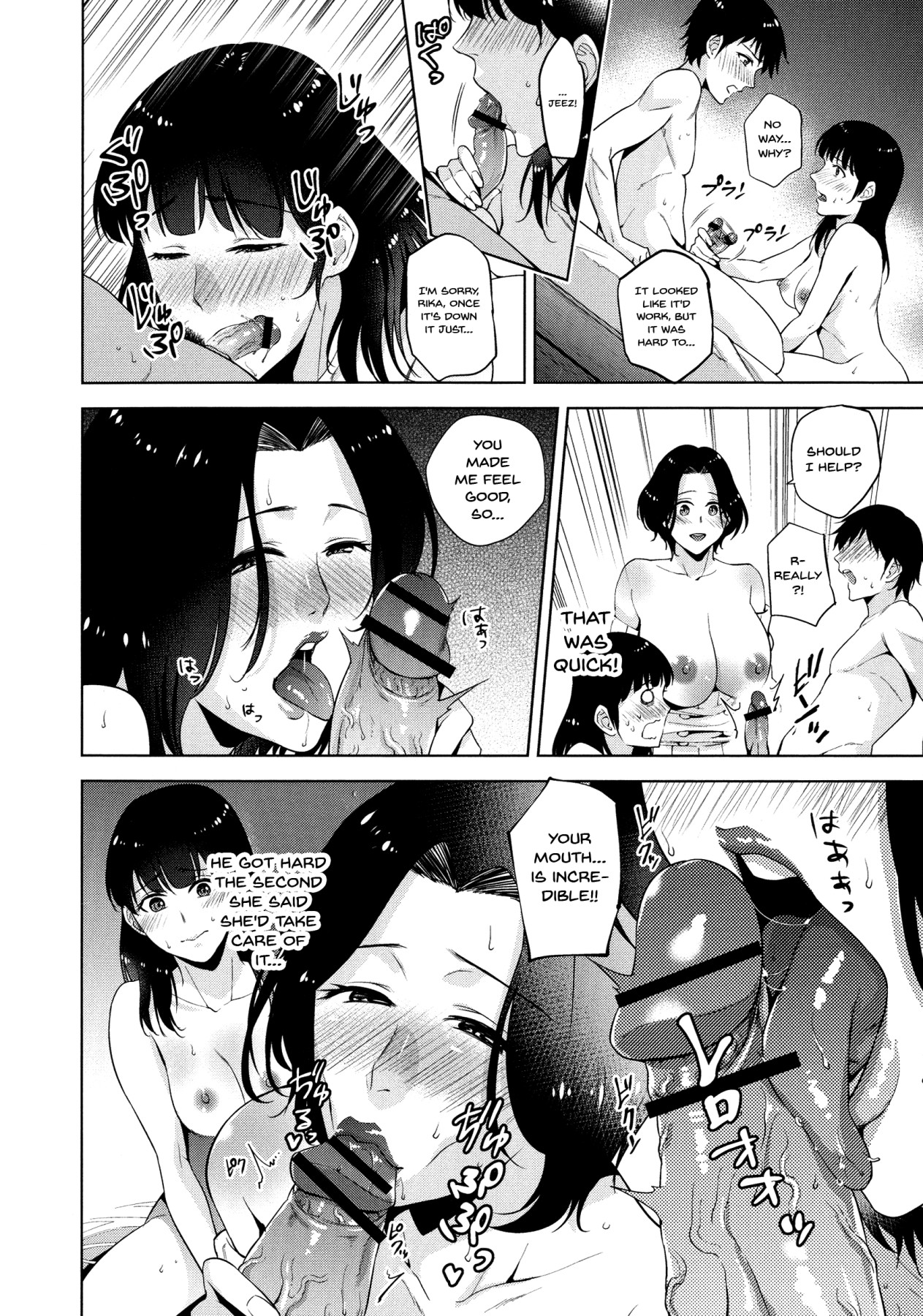 Incest Series — First Time Son Fucks His Own Mom Raw Creampie Collection [Natsu no Oyatsu]
