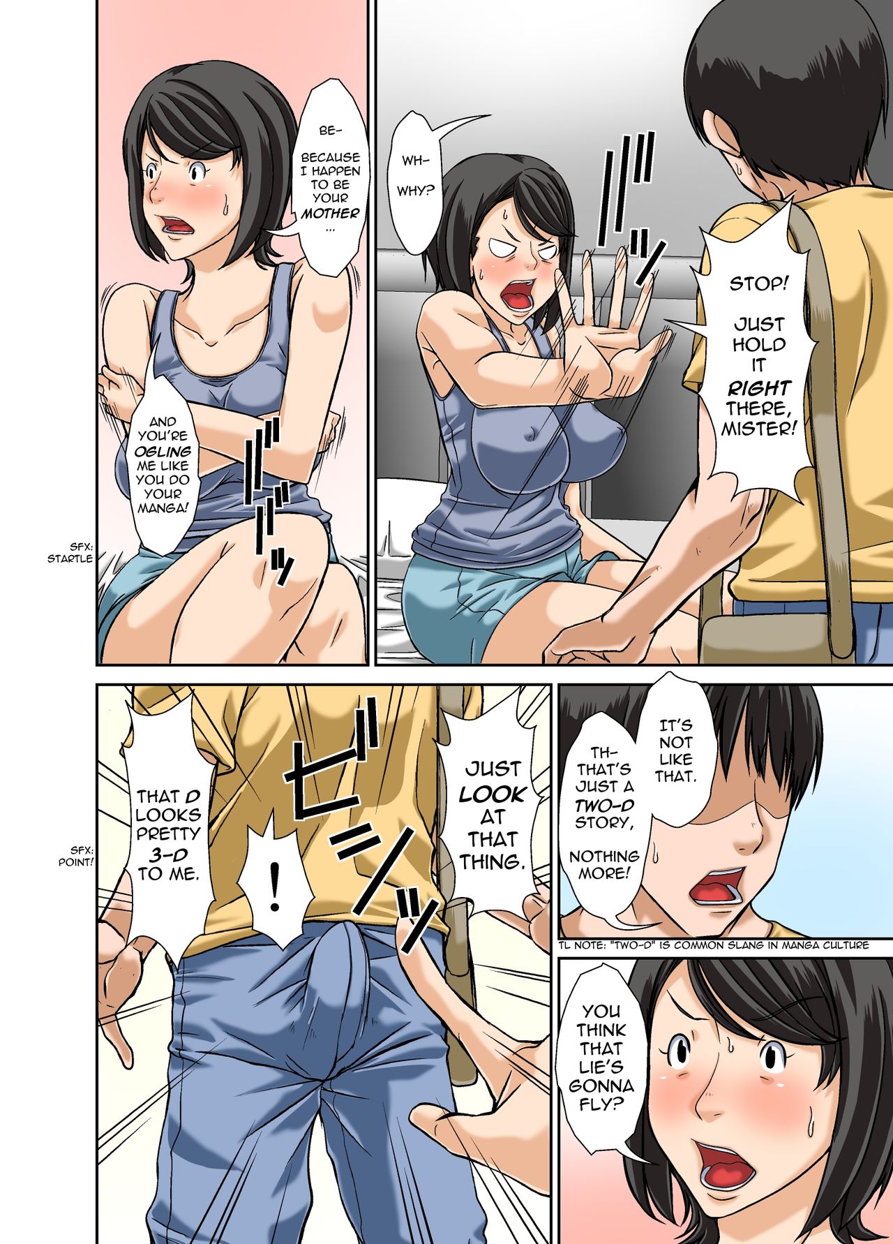 Incest Series — Give Your Mother a Reason Why You Are Trying to Fuck Her [Hoyoyodou]