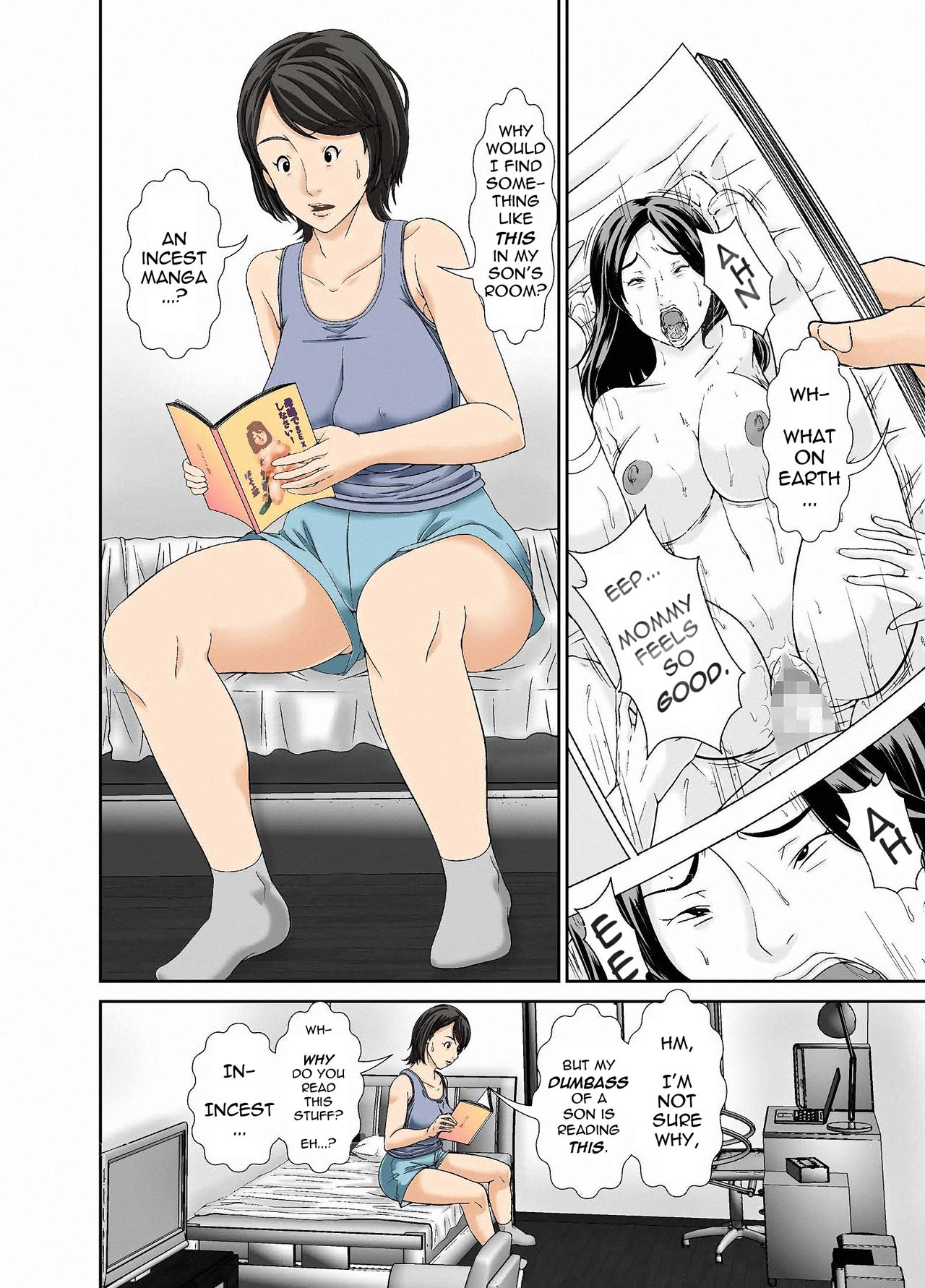 Incest Series — Give Your Mother a Reason Why You Are Trying to Fuck Her [Hoyoyodou]