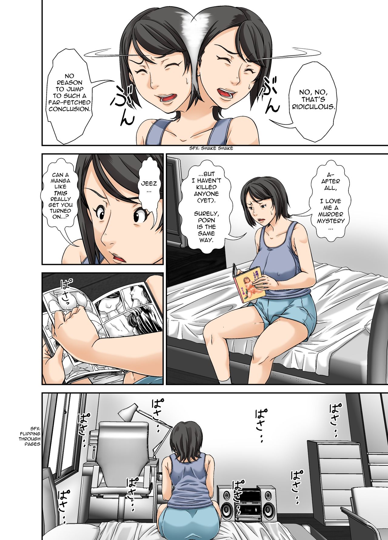 Incest Series — Give Your Mother a Reason Why You Are Trying to Fuck Her [Hoyoyodou]