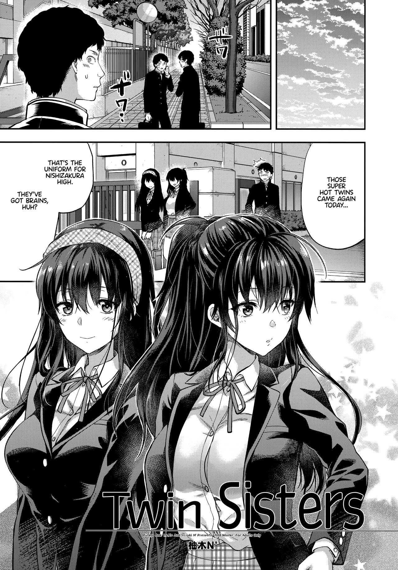 Incest Series —  Hardcore Twin Sisters Threesome Fuck  [C95 Lv.X+ Yuzuki N Dash Team Koinaka]