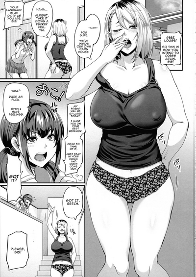 Incest Series — Her Older Sister is a Gyaru Bitch Slut Who Craves Cock [C96 Tiramisu Tart Kazuhiro]
