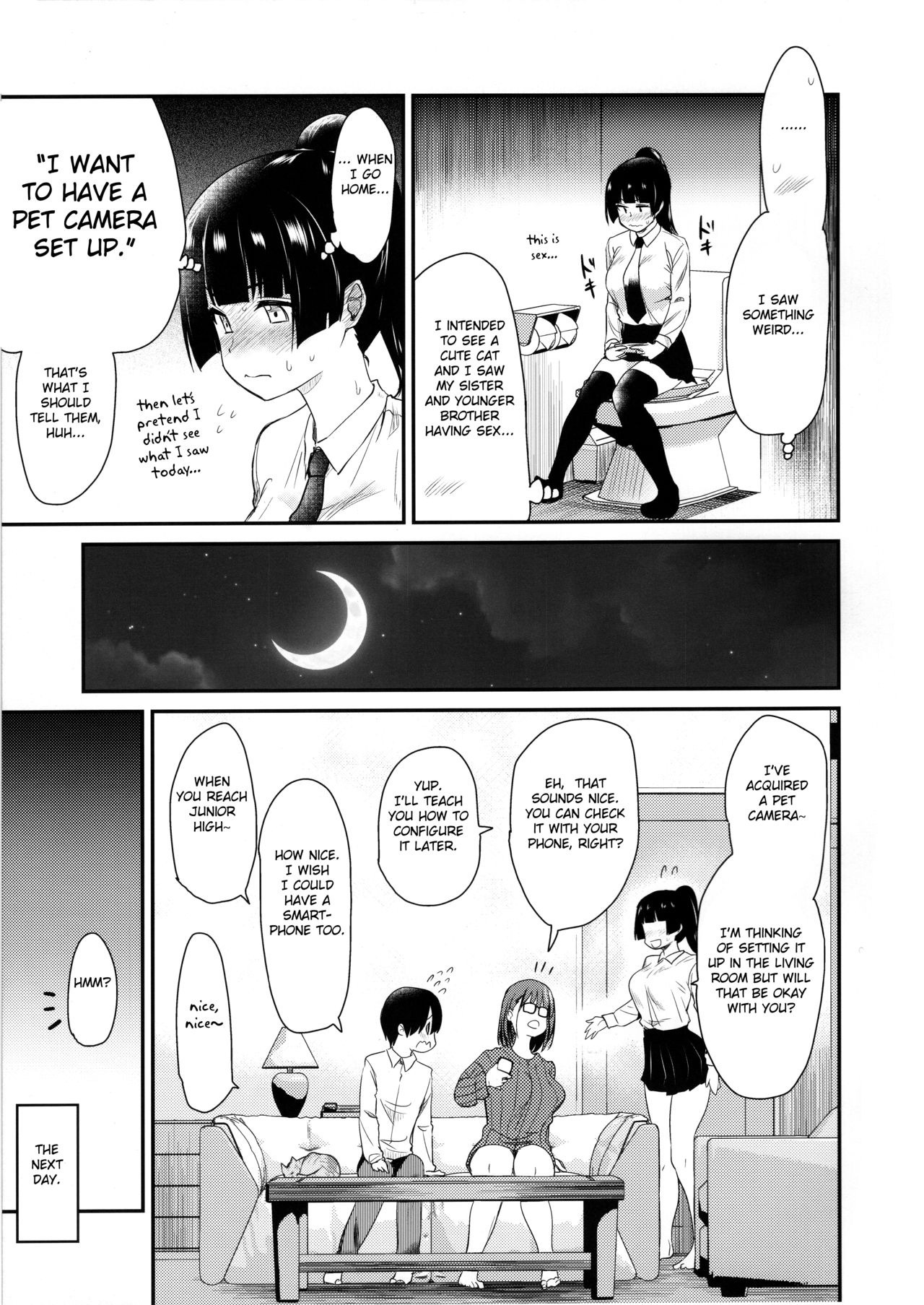 Incest Series — Hidden Pet Camera Records Brother and Sister Fucking [COMITIA131] [Shin Hijiridou Honpo (Hijiri Tsukasa)]