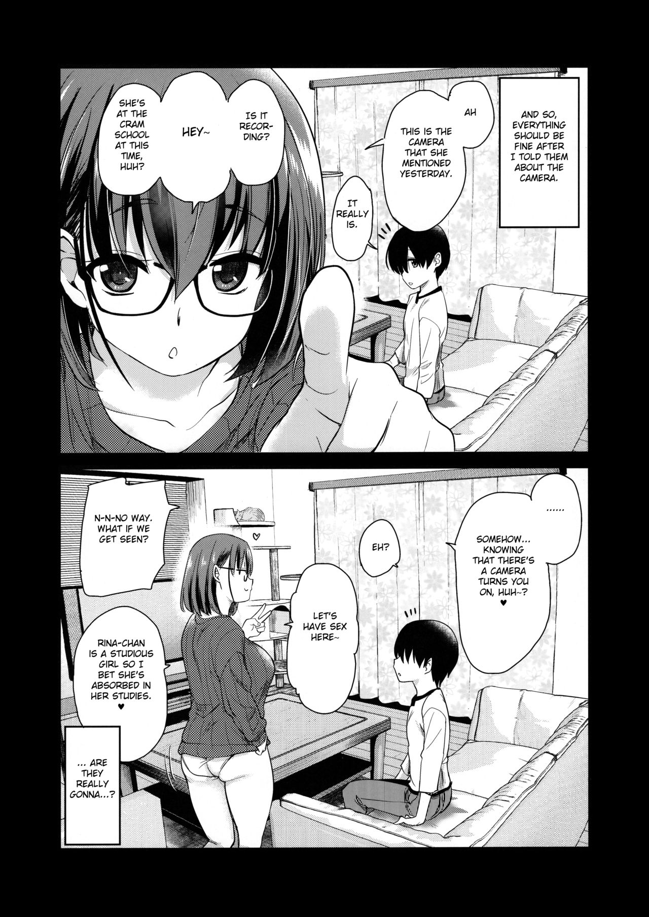 Incest Series — Hidden Pet Camera Records Brother and Sister Fucking [COMITIA131] [Shin Hijiridou Honpo (Hijiri Tsukasa)]