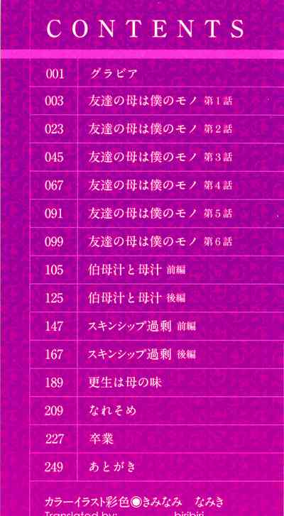 Incest Series —  His Mother is My Fuckhole  [Nishikawa Kou] Tomodachi no Haha wa Boku no Mono