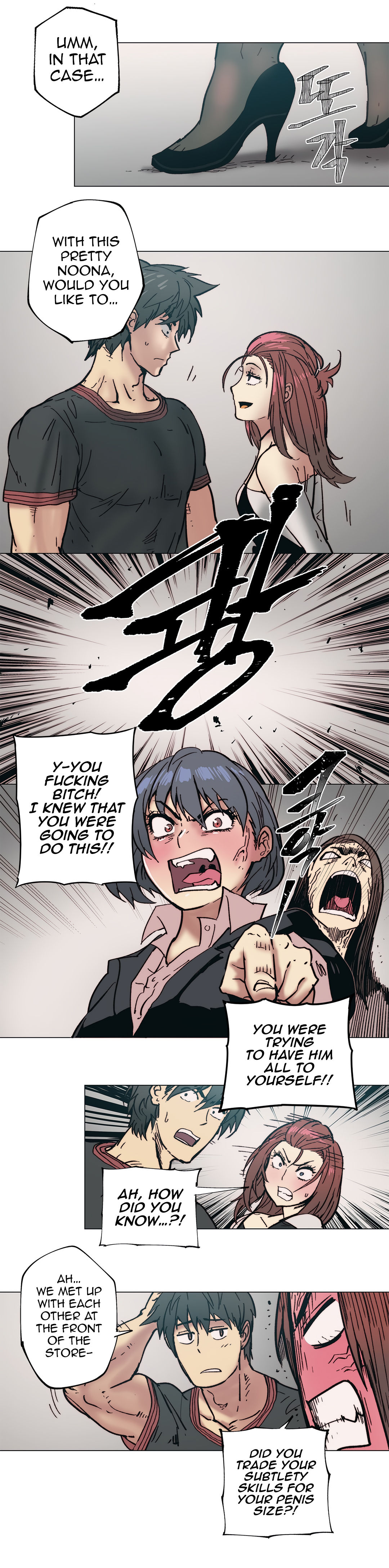 Incest Series — Household Affair: Stepbrother Fucks Stepsister in the Kitchen [ButcherBoy]