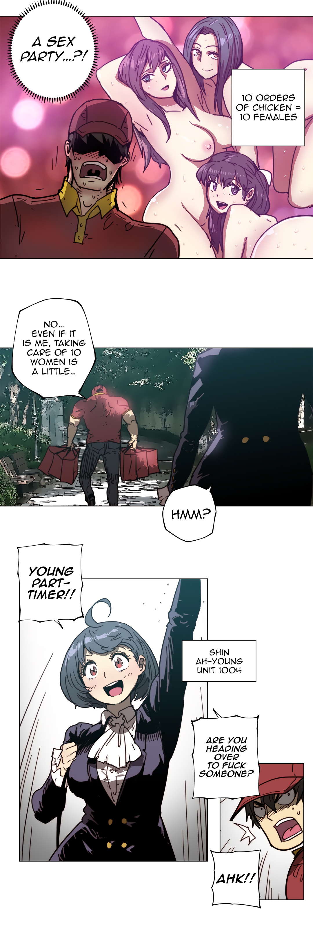 Incest Series — Household Affair: Stepbrother Fucks Stepsister in the Kitchen [ButcherBoy]