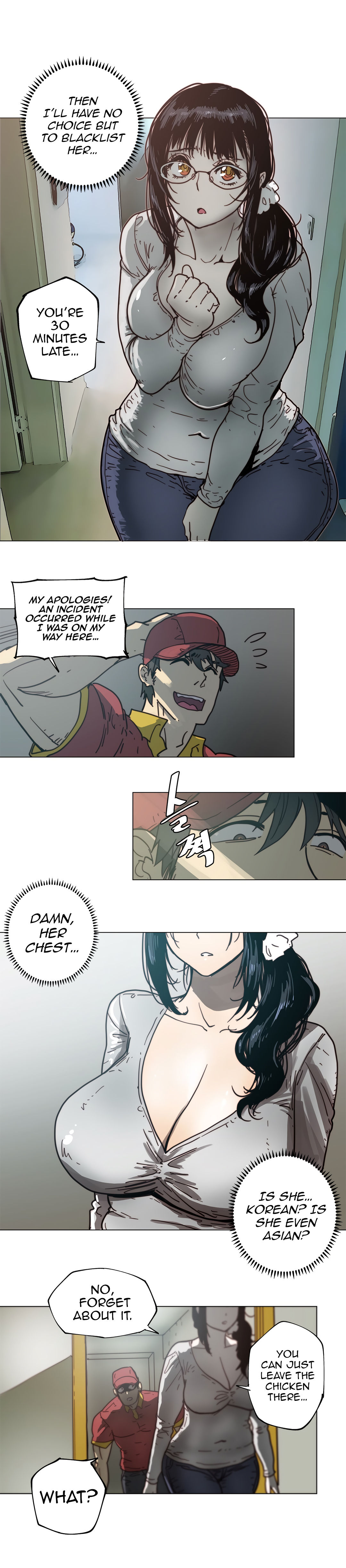 Incest Series — Household Affair: Stepbrother Fucks Stepsister in the Kitchen [ButcherBoy]