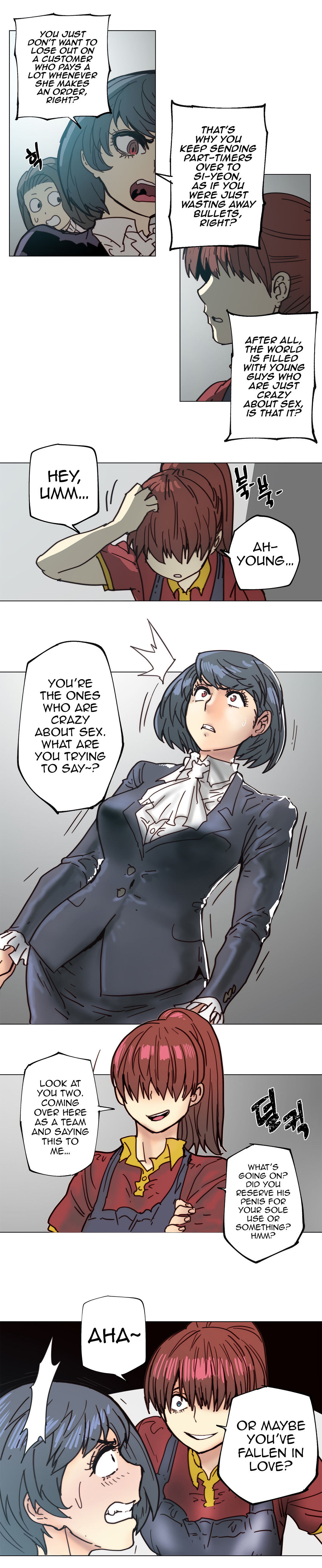 Incest Series — Household Affair: Stepbrother Fucks Stepsister in the Kitchen [ButcherBoy]